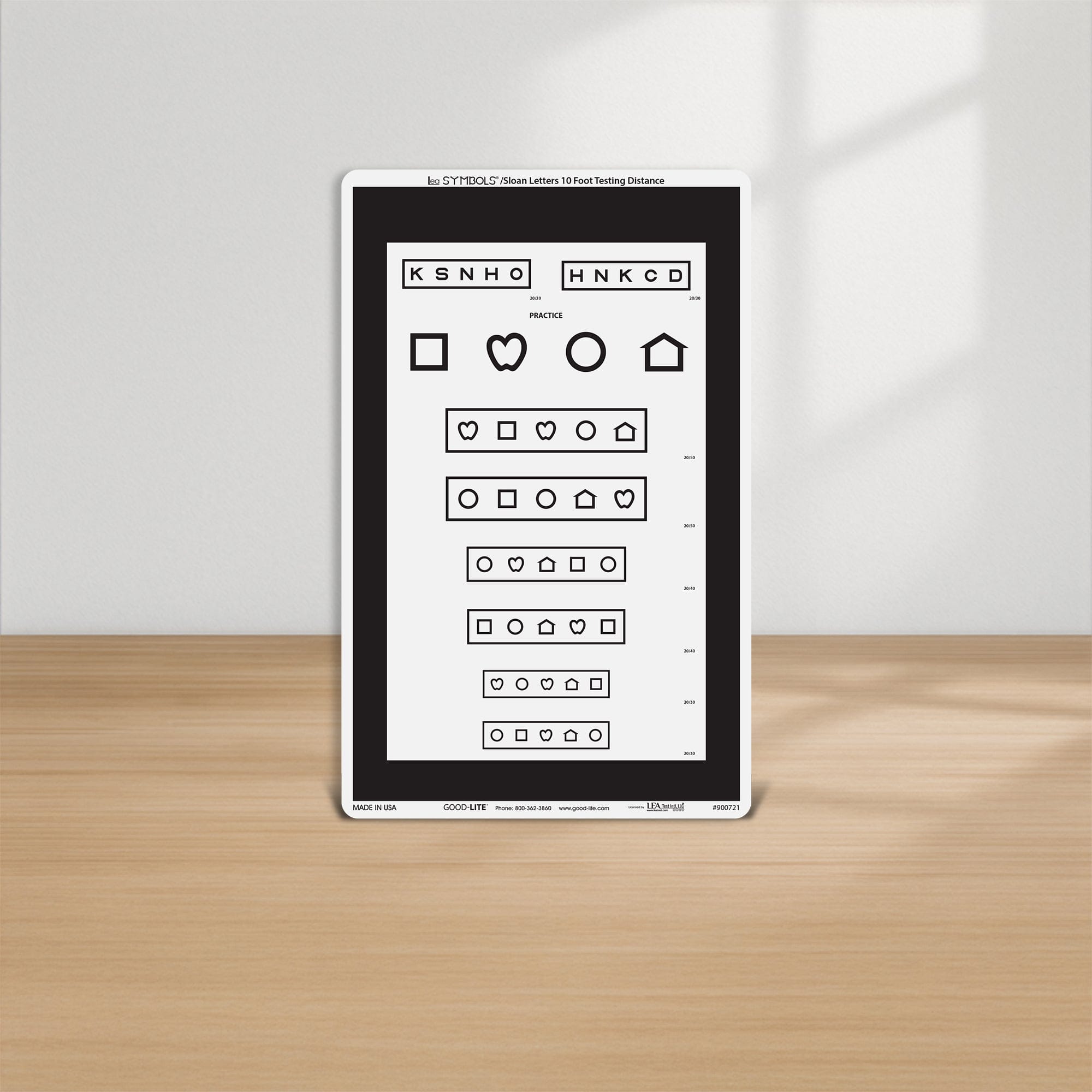 Good-Lite Co Critical-Line™ Quantum LED: LEA SYMBOLS® Texas - Chart Only (10ft/3m)