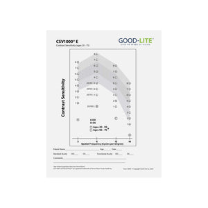 Good-Lite Co CSV-1000 E Recording Forms, Pad of 50