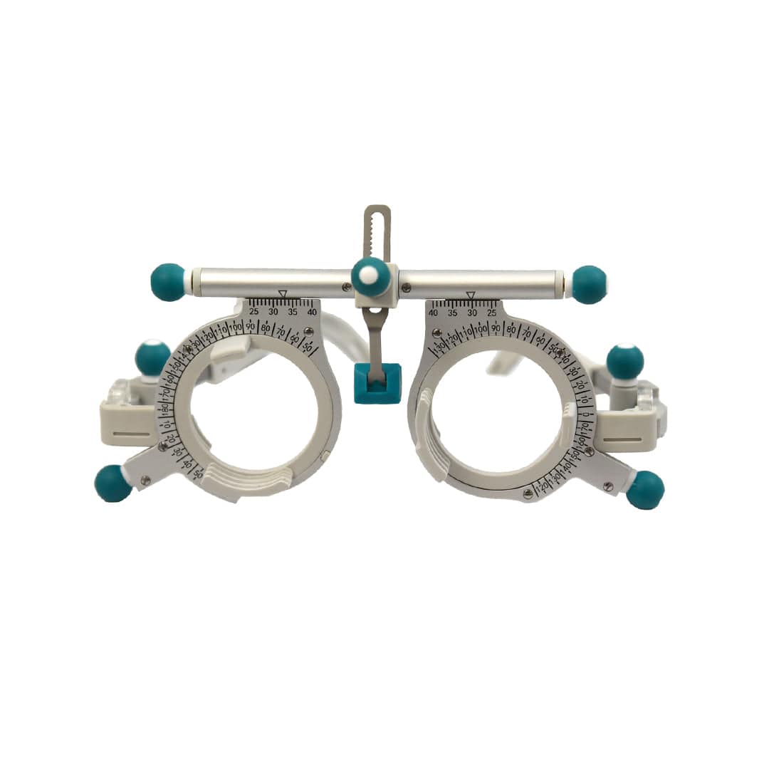 Good-Lite Co Deluxe Adjustable Trial Frame - Silver & Teal Deluxe Adjustable Trial Frame - Silver & Teal