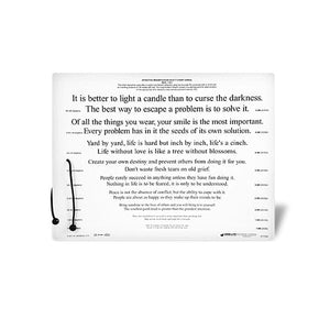 Good-Lite Co Effective Magnification Acuity Chart