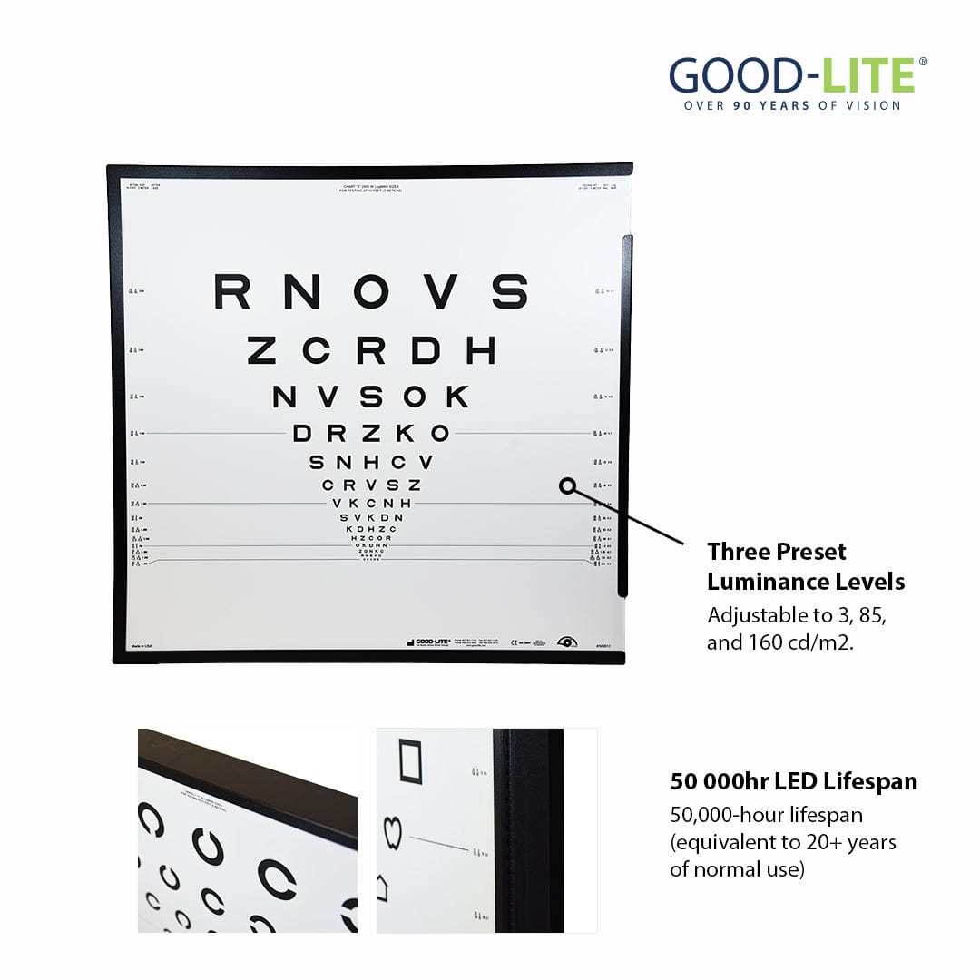 Good-Lite Co ESC2000™ Illuminated ETDRS Clinical Trial Cabinet