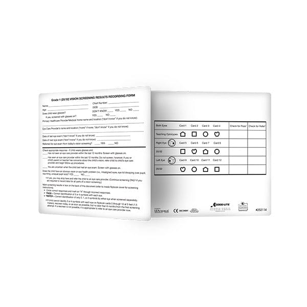 Good-Lite Co Eye Check 20/32 Recording Form