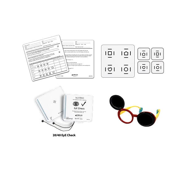 Good-Lite Co EyE Check Screener with LEA SYMBOLS® - 20/40 Line EyE Check Screener with LEA SYMBOLS®