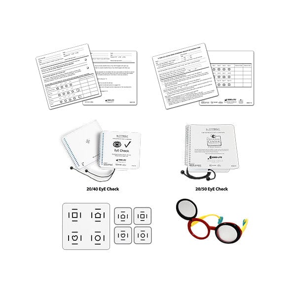 Good-Lite Co EyE Check Screener with LEA SYMBOLS® - Set EyE Check Screener with LEA SYMBOLS®