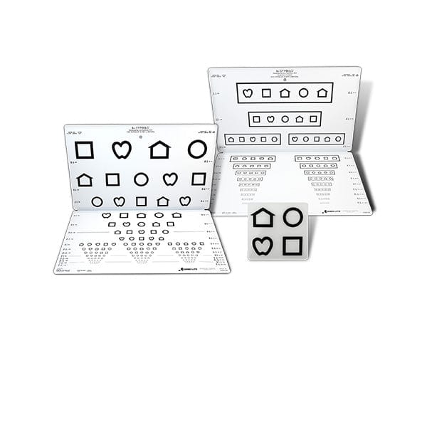 Good-Lite Co LEA SYMBOLS® Folding Pediatric Eye Chart