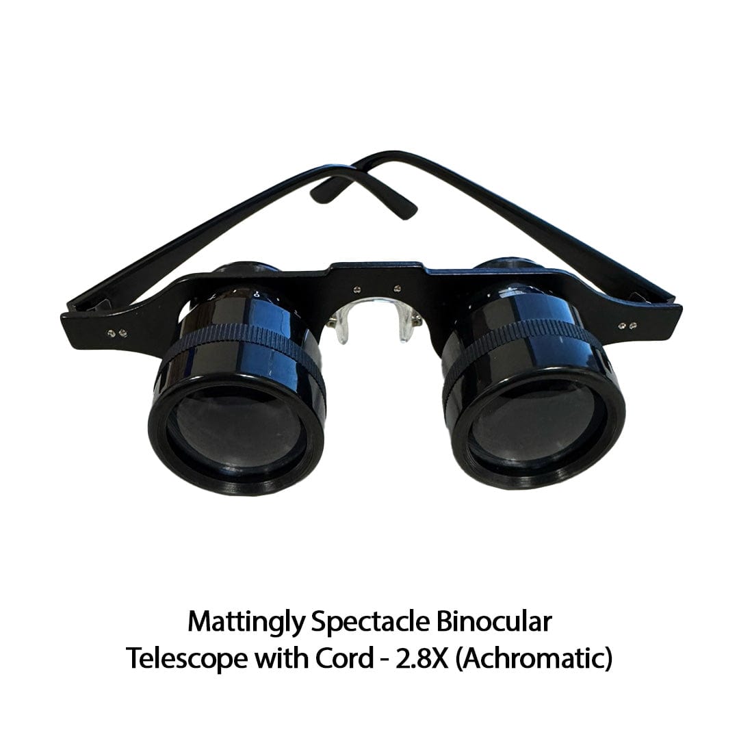 Good-Lite Co Mattingly Spectacle Binocular Telescope with Cord - 2.8X (Achromatic) Mattingly Spectacle Binocular Telescope with Cord