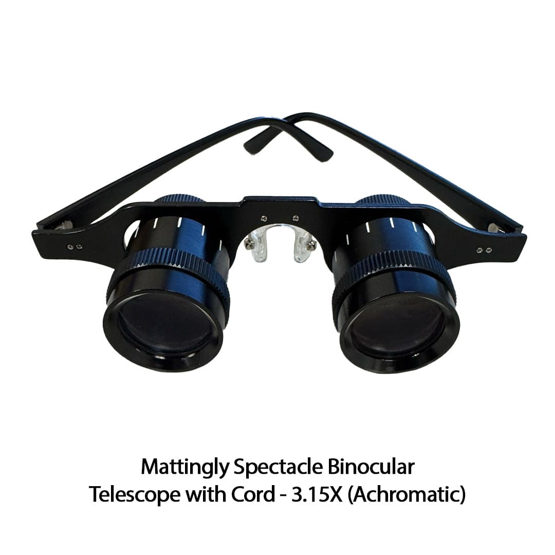 Good-Lite Co Mattingly Spectacle Binocular Telescope with Cord - 3.15X (Achromatic) Mattingly Spectacle Binocular Telescope with Cord