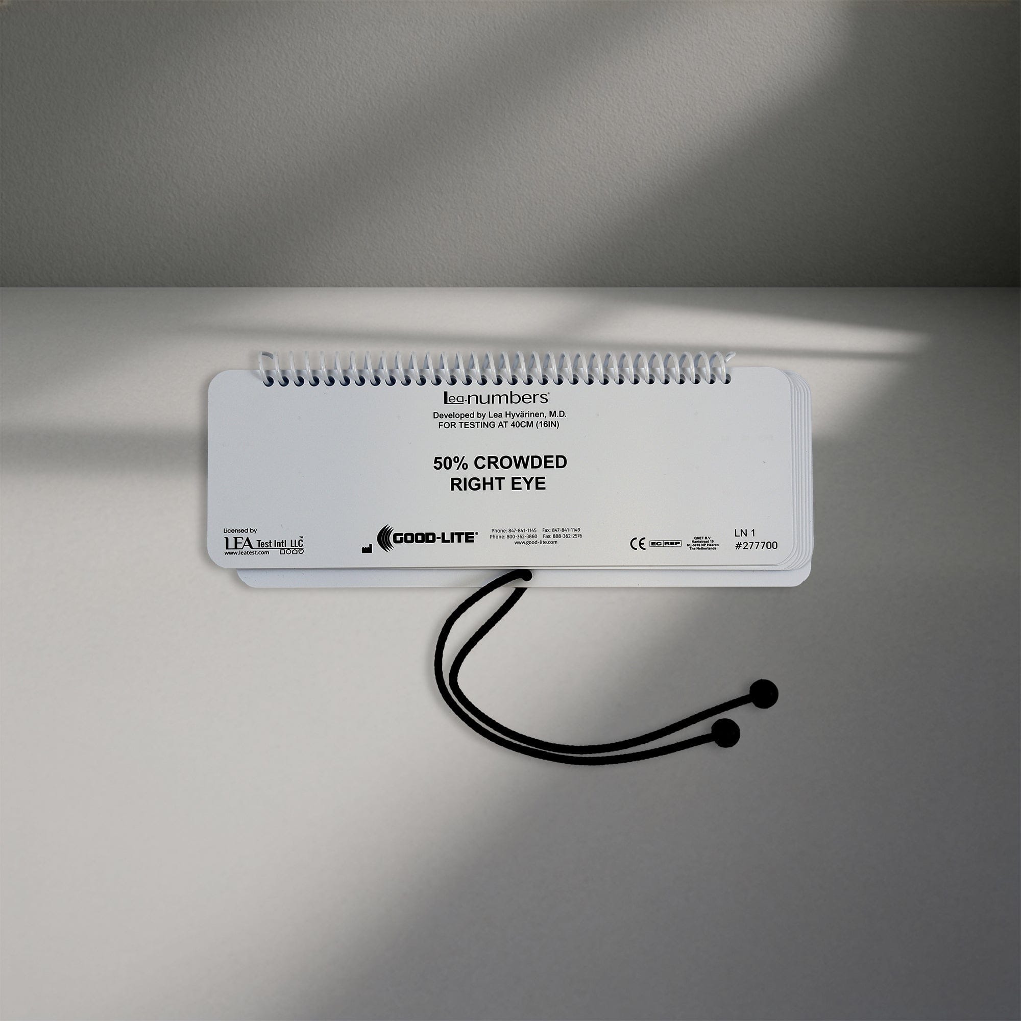Good-Lite Co NovaSight Israel: LEA NUMBERS® Crowding Bars Near Screener L/R Eye