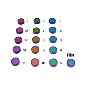 Good-Lite Co Panel 16 Quantitative Color Vision Test: Color Chip - Replacement
