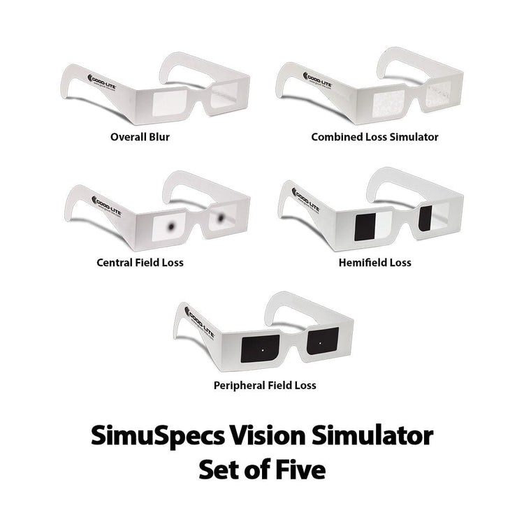 Good-Lite Co SimuSpecs Vision Simulator Glasses