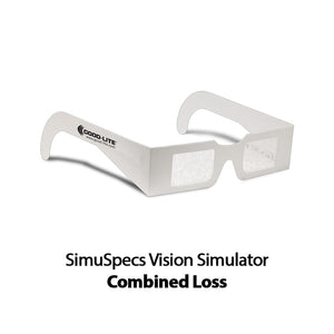 Good-Lite Co SimuSpecs Vision Simulator Glasses - Combined Loss SimuSpecs Vision Simulator Glasses