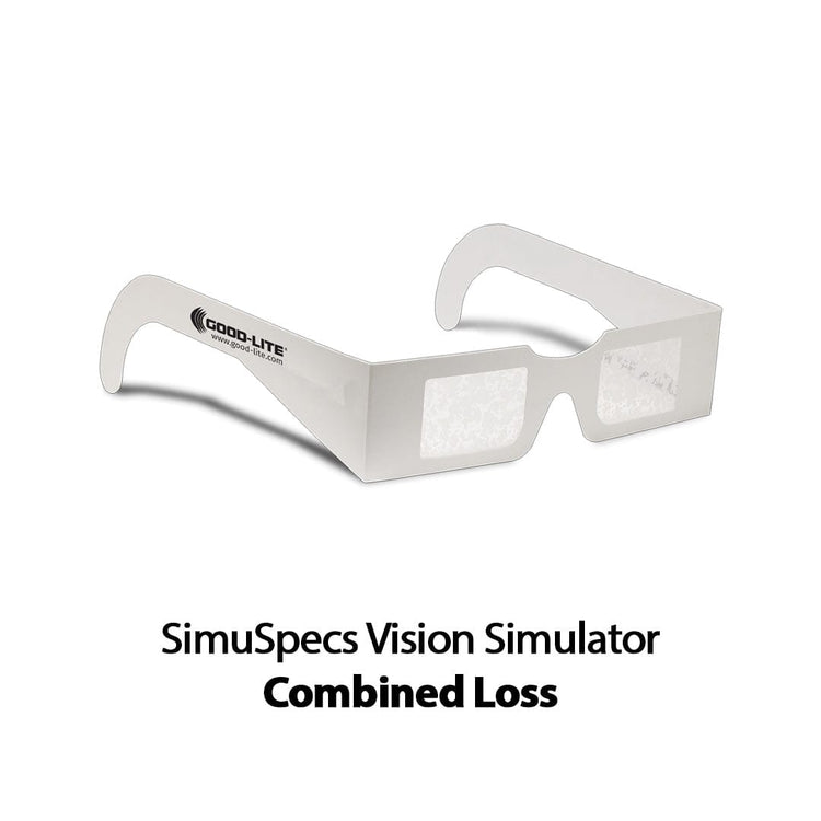 Good-Lite Co SimuSpecs Vision Simulator Glasses - Combined Loss SimuSpecs Vision Simulator Glasses