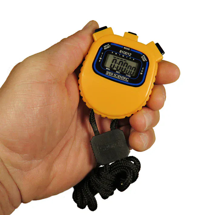 Good-Lite Co Stopwatch with NIST Traceable Certificate of Compliance