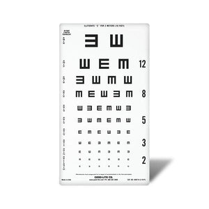 Good-Lite Co Tumbling E Wide-spaced Distance ESV1018™ Chart