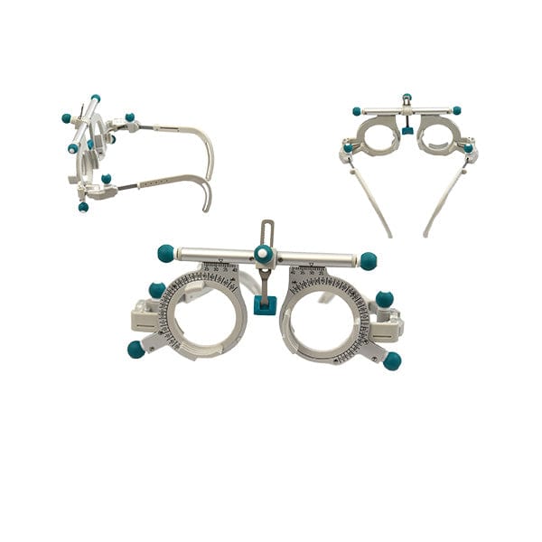 Good-Lite Deluxe Adjustable Trial Frame - Silver & Teal