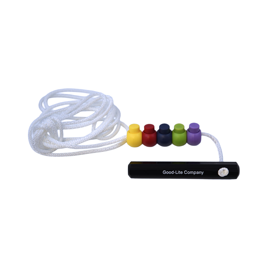 Good-Lite Deluxe Cordlock Brock Strings, 10 ft with 5 Beads