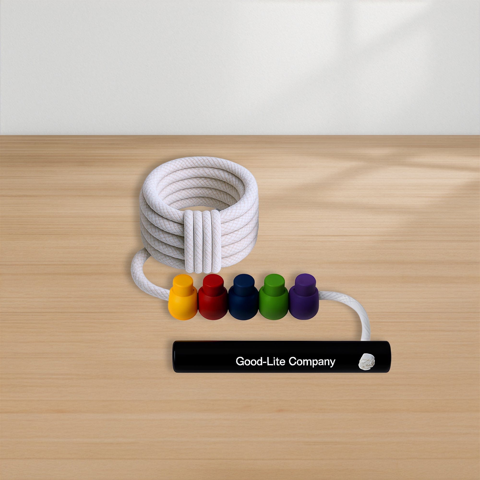 Good-Lite Diagnostic Aids Brock String: Deluxe Cordlock 12ft/2.6m in Length with 5 Beads, Single