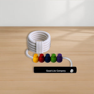 Good-Lite Diagnostic Aids Brock String: Deluxe Cordlock 12ft/2.6m in Length with 5 Beads, Single