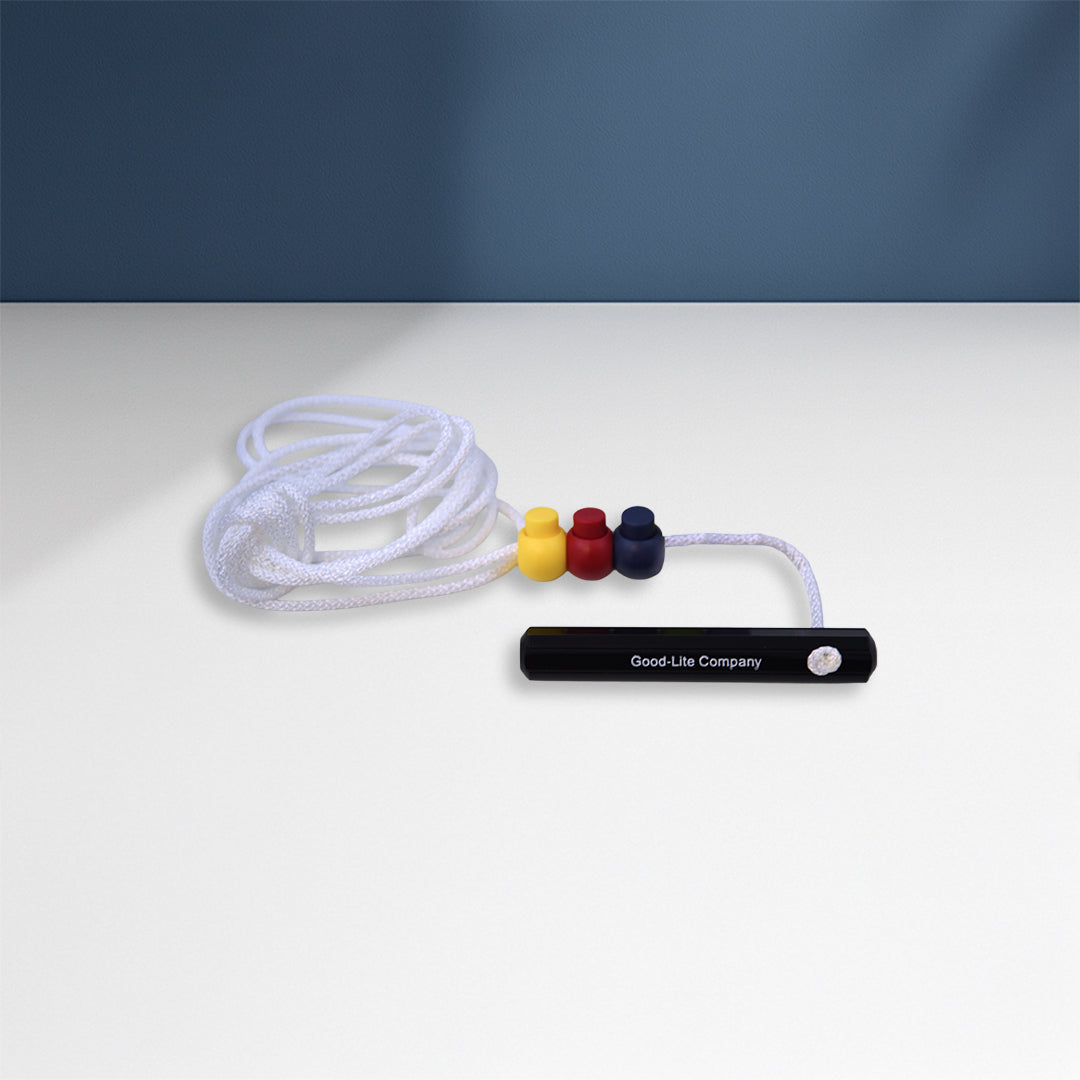Good-Lite Diagnostic Aids Brock String: Deluxe Cordlock 20ft/6m in length with 3 Beads