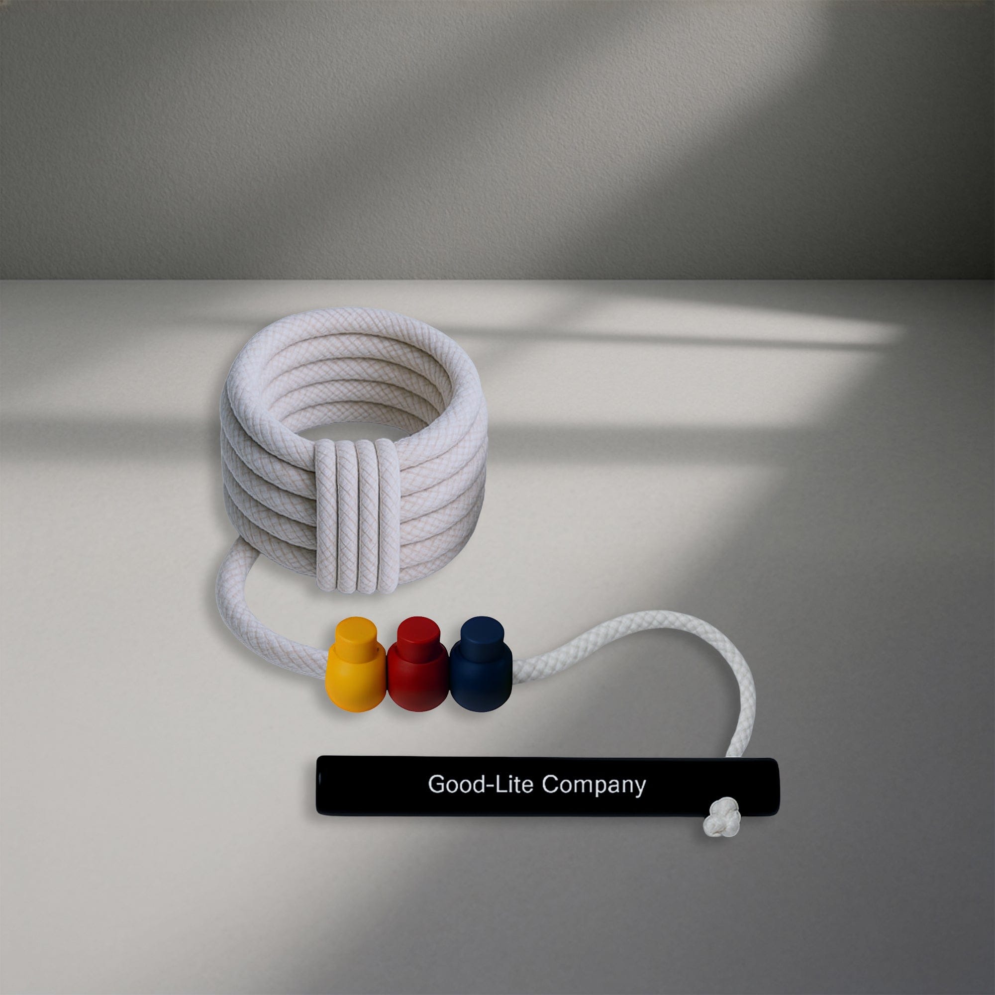 Good-Lite Diagnostic Aids Brock String: Deluxe Cordlock 20ft/6m in length with 3 Beads, Single