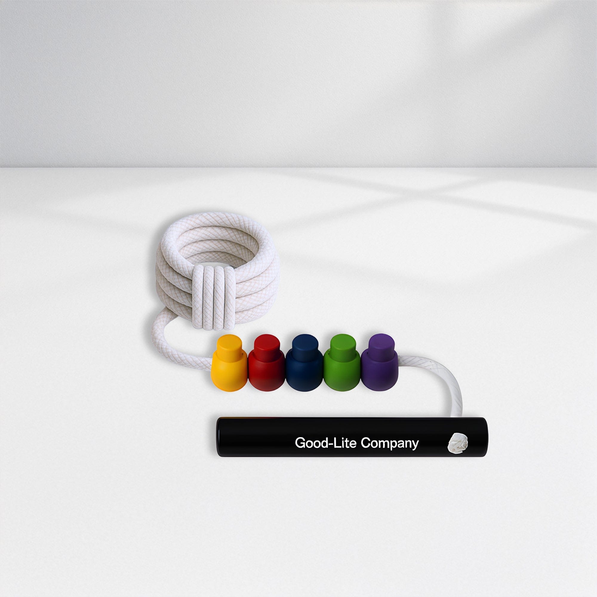 Good-Lite Diagnostic Aids Brock String: Deluxe Cordlock 6ft/1.8m in Length with 5 Beads, Single