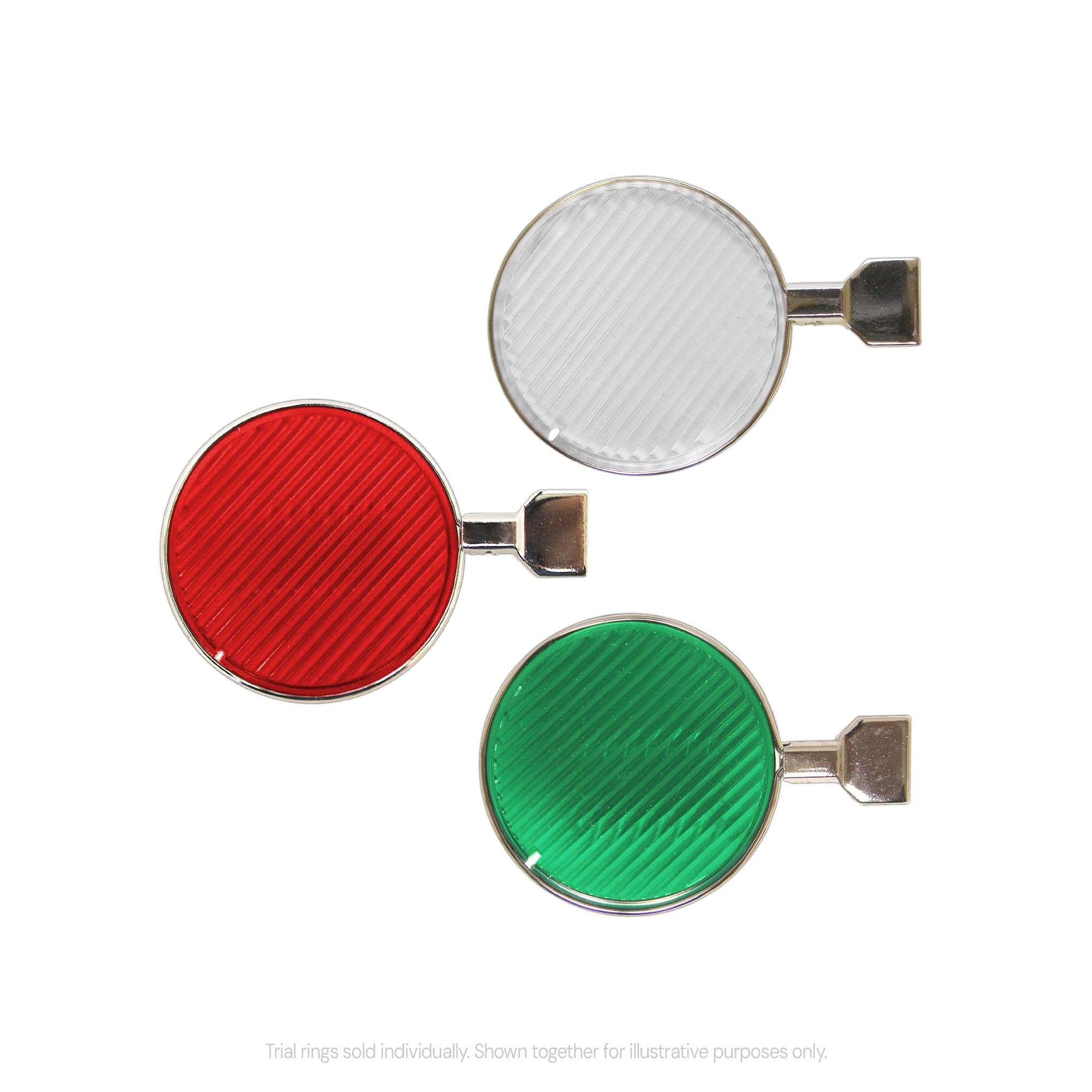 Good-Lite Diagnostic Aids Trial Lens: Maddox - Trial Rings with Saw Kerf at Top