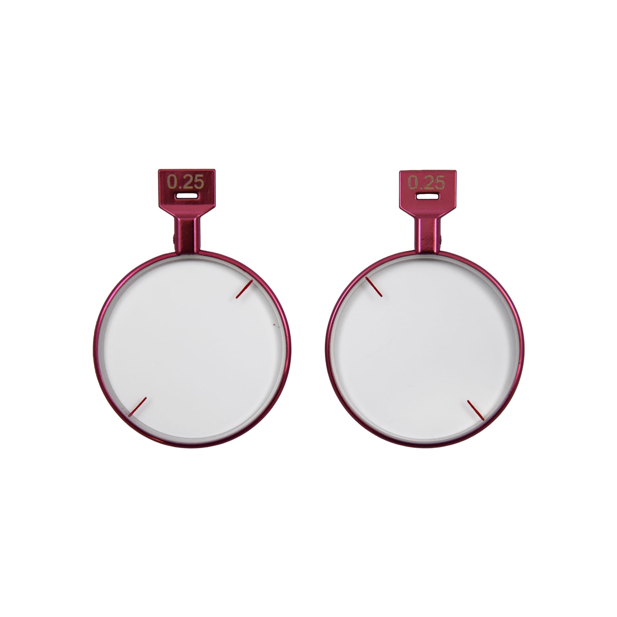 Good-Lite Diagnostic Aids Trial Lens: Trial Lens Set with Reversed Red/Black Rims