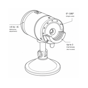 Good-Lite Educational Tools Retinoscopy: Schematic Eye for Training