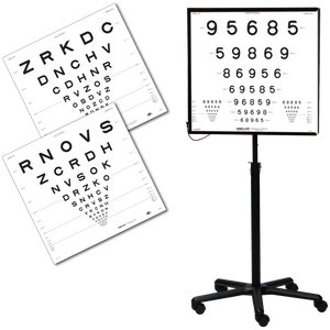 Good-Lite ESC2000 ETDRS Clinical Trial Kit with 2000 Series 13ft/4m ETDRS Charts
