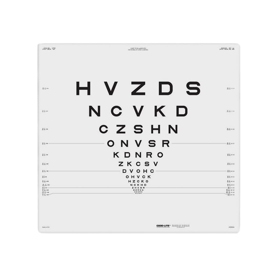 Good-Lite ETDRS Original Series - ESV3000™ and ESC2000™ - Chart R - 3m (previously 500046)