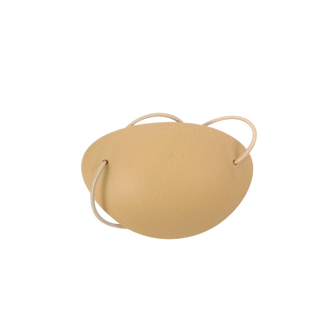 Good-Lite Eyeshields Small Plastic Eye Patch with Foam Edge - Beige Small Plastic Eye Patch with Foam Edge