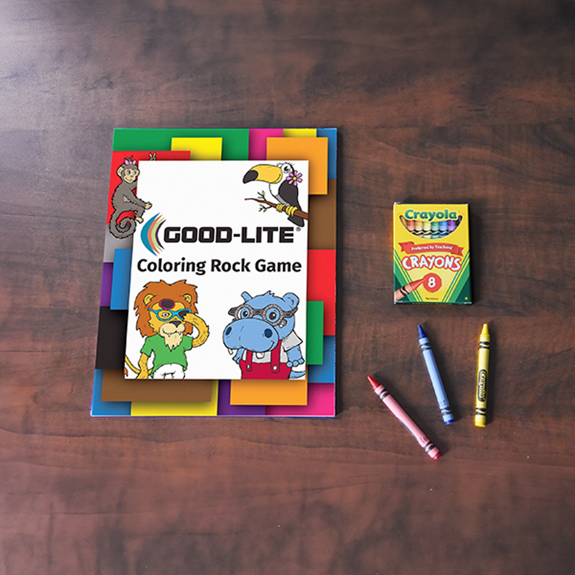 Good-Lite Good-Lite Eye Team® Coloring Rock Game