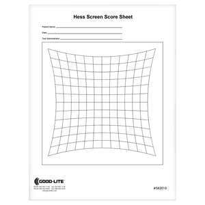Good-Lite Hess Score Sheets - Pack of 50