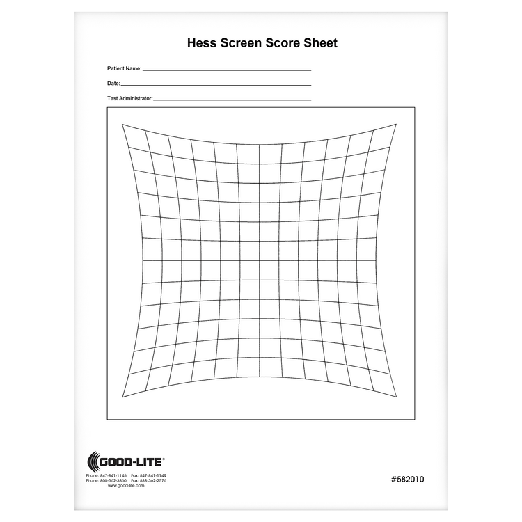 Good-Lite Hess Score Sheets - Pack of 50