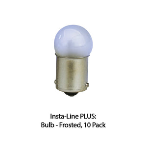 Good-Lite Illuminated Cabinet Accessories Insta-Line PLUS: Bulb - Frosted, 10 Pack