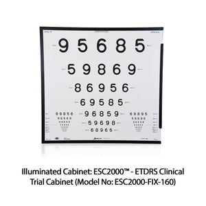 Good-Lite Illuminated Cabinets Illuminated Cabinet: ESC2000™ - ETDRS Clinical Trial Cabinet (Model No:ESC2000-FIX-160) Illuminated Cabinet: ESC2000™ - ETDRS Clinical Trial Cabinet