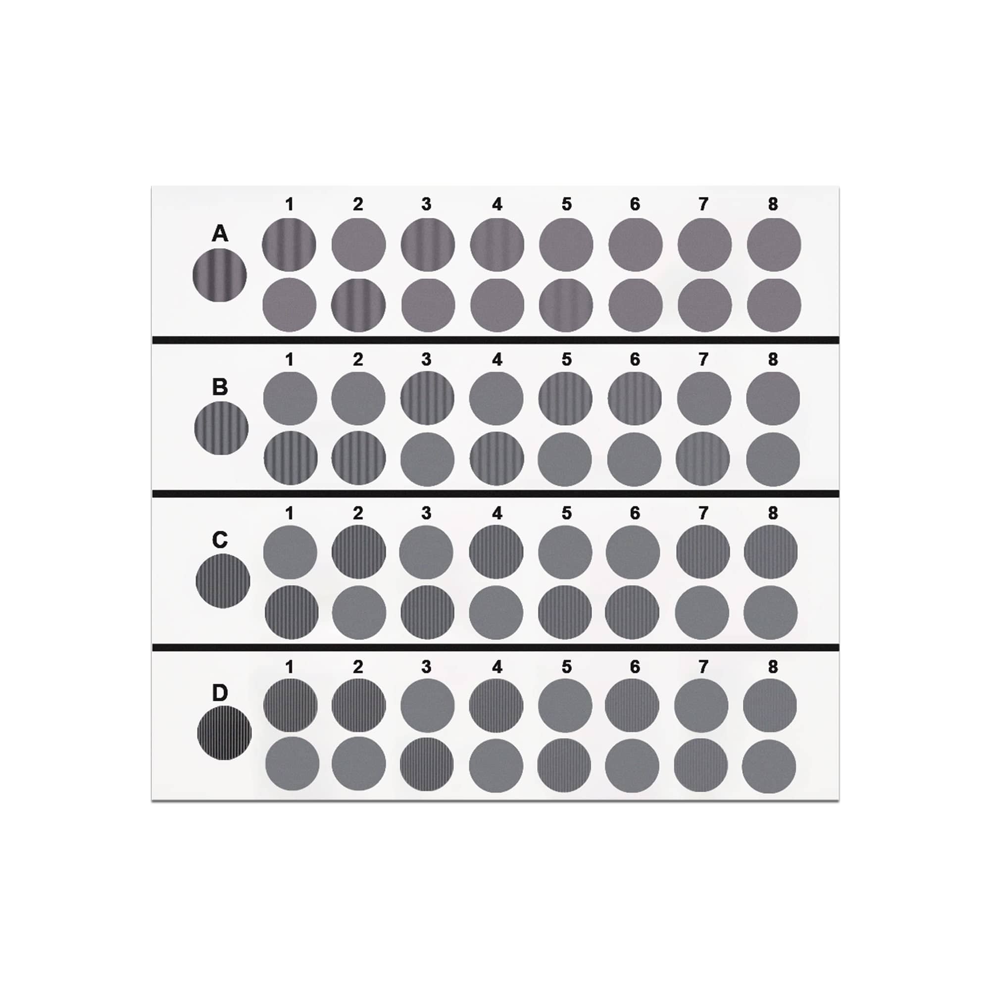 Good-Lite Illuminated Charts Chart(Contrast): CSV-1000®E - Regular (8ft/2.4m) Chart(Contrast): CSV-1000®E (8ft/2.4m)