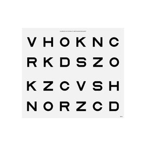 Good-Lite Illuminated Charts Chart(Contrast): CSV-1000®LV-V Low Vision - Random Order 1 (8ft/2.4m) Chart(Contrast): CSV-1000®LV - Low Vision (8ft/2.4m)