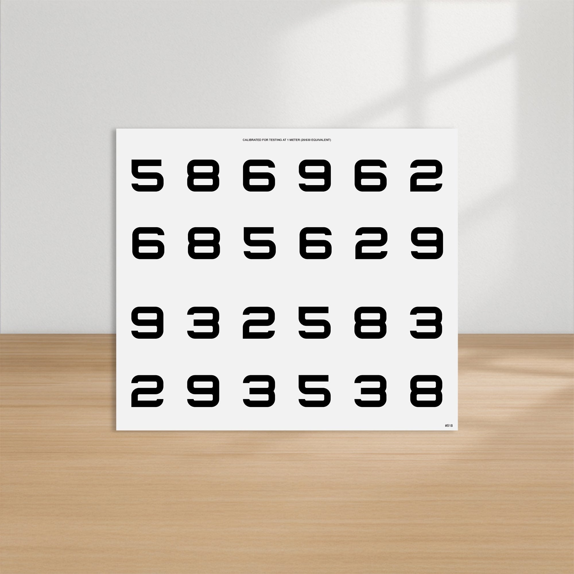 Good-Lite Illuminated Charts Chart(Contrast): CSV-1000®RN - Low Vision (8ft/2.4m)