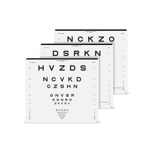 Good-Lite Illuminated Charts Chart(Distance): CSV-1000® - ETDRS Original Series - Sloan Letter (8ft/2.4m)