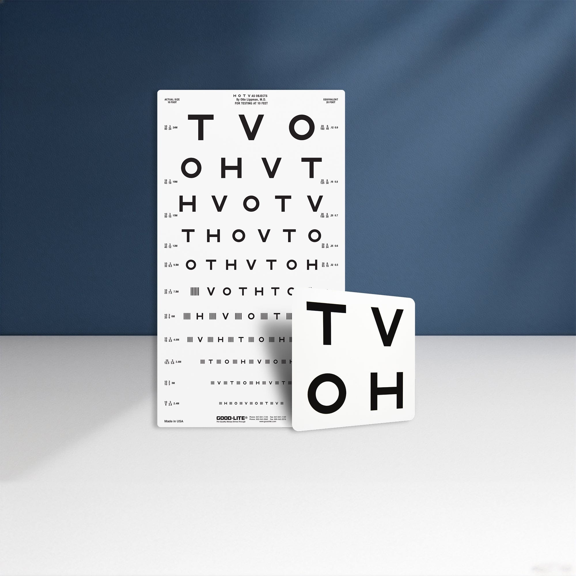 Good-Lite Illuminated Charts Chart(Distance): ESV1018™ - HOTV Crowded