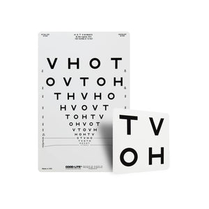 Good-Lite Illuminated Charts Chart(Distance): ESV1200™ and ESV1500™ - HOTV Proportionally Spaced - Chart Set (10ft/3m) Chart(Distance): ESV1200™ and ESV1500™ - HOTV Propotionally Spaced (10ft/3m)