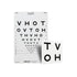 Good-Lite Illuminated Charts Chart(Distance): ESV1200™ and ESV1500™ - HOTV Proportionally Spaced - Chart Set (10ft/3m) Chart(Distance): ESV1200™ and ESV1500™ - HOTV Propotionally Spaced (10ft/3m)