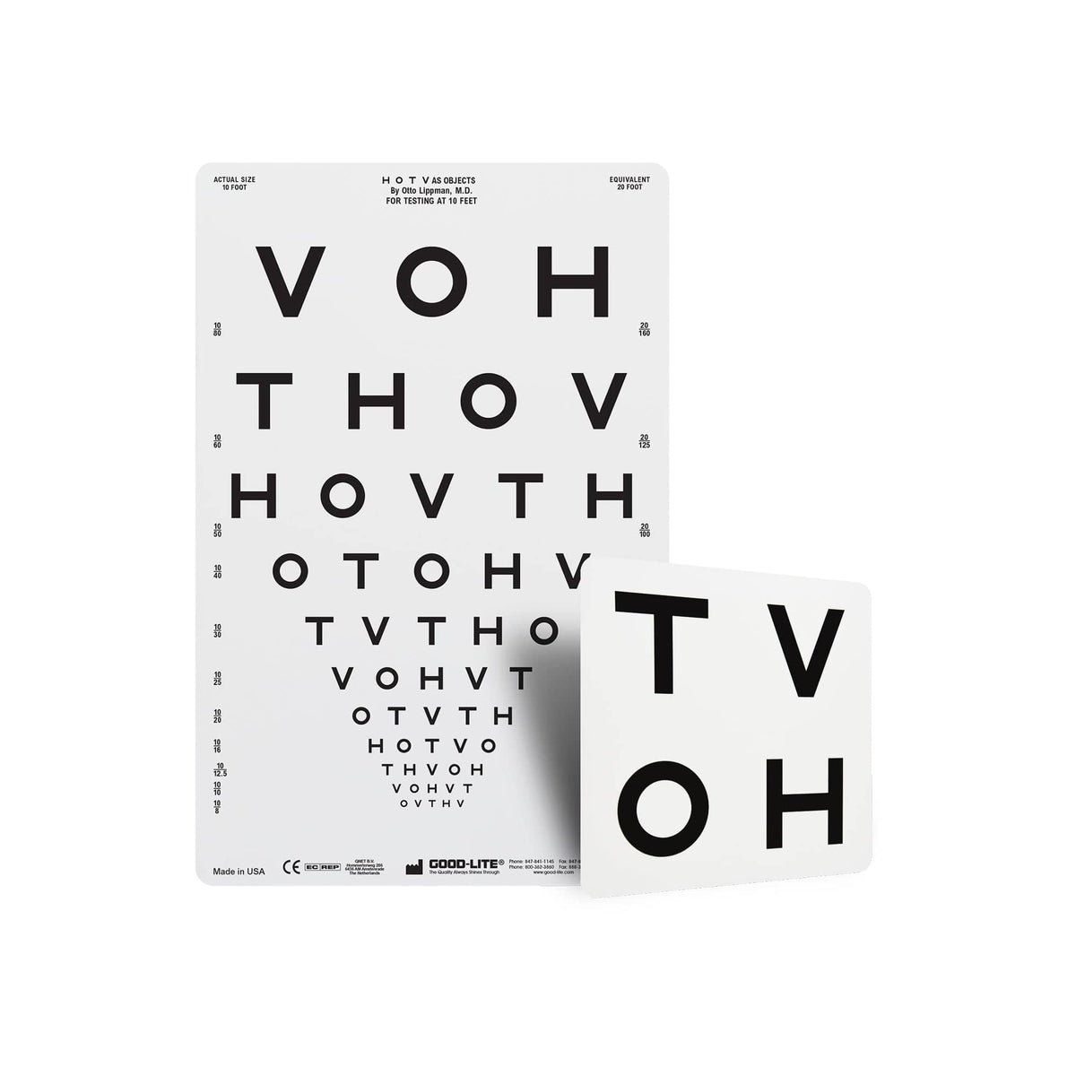 Mini Screening Chart Kansas State Vision Screening Products | Good-Lite – tagged ...