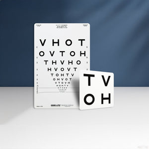 Good-Lite Illuminated Charts Chart(Distance): ESV1200™ and ESV1500™ - HOTV Propotionally Spaced (10ft/3m)