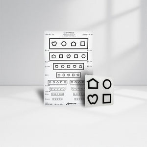 Good-Lite Illuminated Charts Chart(Distance): ESV1200™ and ESV1500™ - LEA SYMBOLS® - MASSTest Format - US Notations