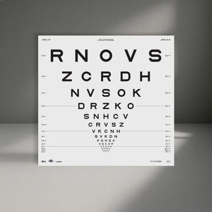 Good-Lite Illuminated Charts Chart(Distance): ESV3000™ and ESC2000™ - ETDRS 2000 Series - Sloan Letter - Chart 3 (13ft/4m)