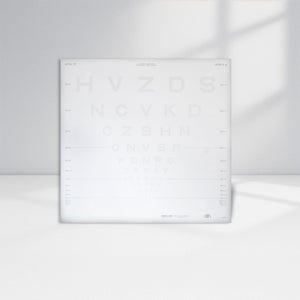 Good-Lite Illuminated Charts Chart(Distance): ESV3000™ and ESC2000™ - ETDRS - Sloan Letter Low Contrast - 10% Contrast (13ft/4m)