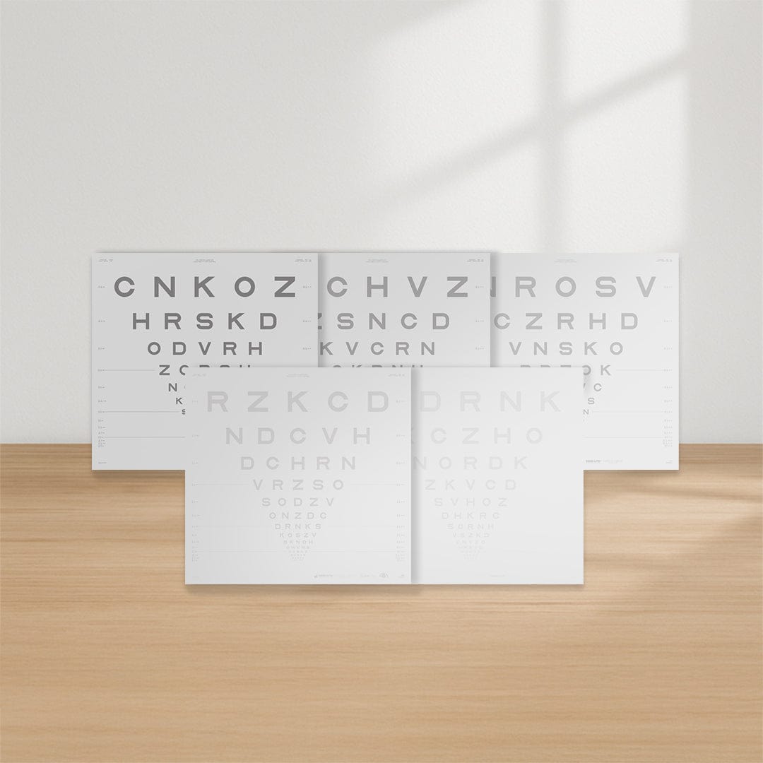 Good-Lite Illuminated Charts Chart(Distance): ESV3000™ and ESC2000™ - ETDRS - Sloan Letter Low Contrast