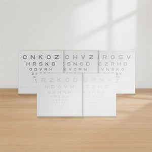 Good-Lite Illuminated Charts Chart(Distance): ESV3000™ and ESC2000™ - ETDRS - Sloan Letter Low Contrast